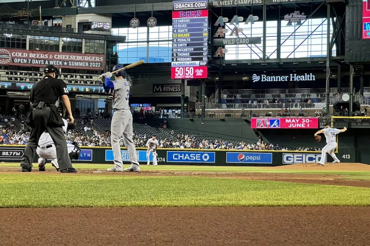 Dodgers Diamondbacks