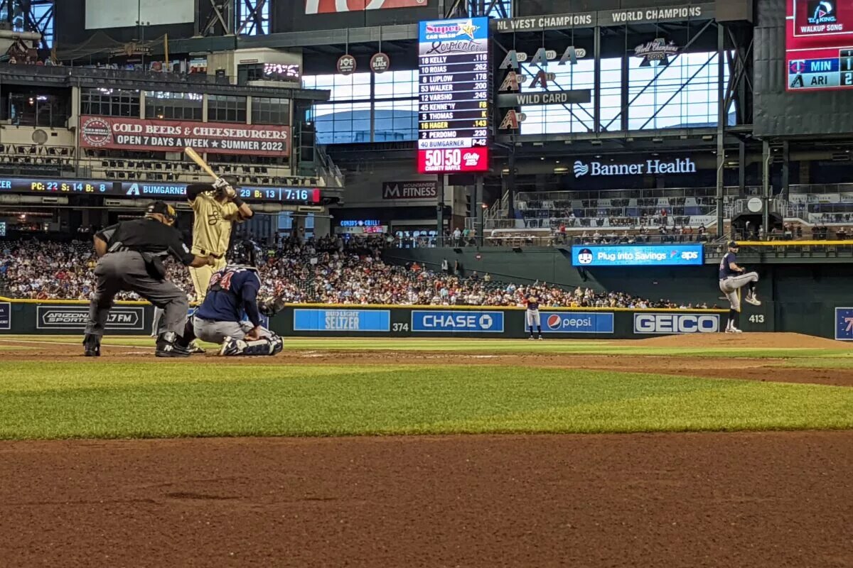 Diamondbacks Twins