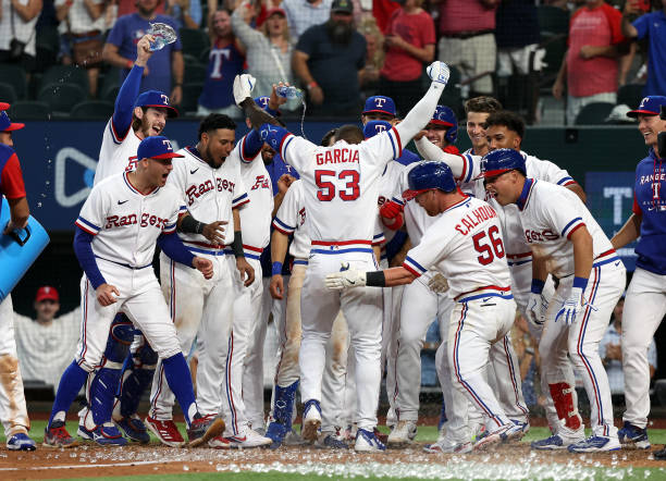 Adolis Garcia's extra-inning walk-off homer saved Rangers from