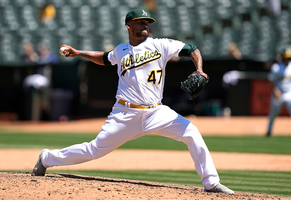 Oakland A's Pitche Frankie Montas Traded To New York Yankees