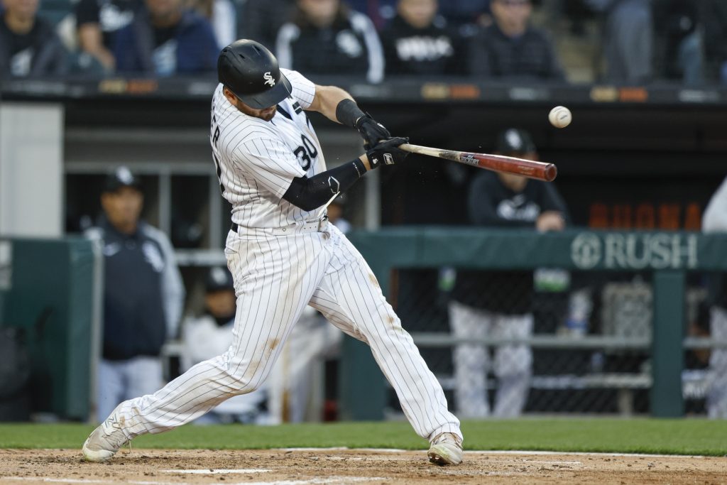 Jake Burger hits his 16th home run of the year : r/baseball