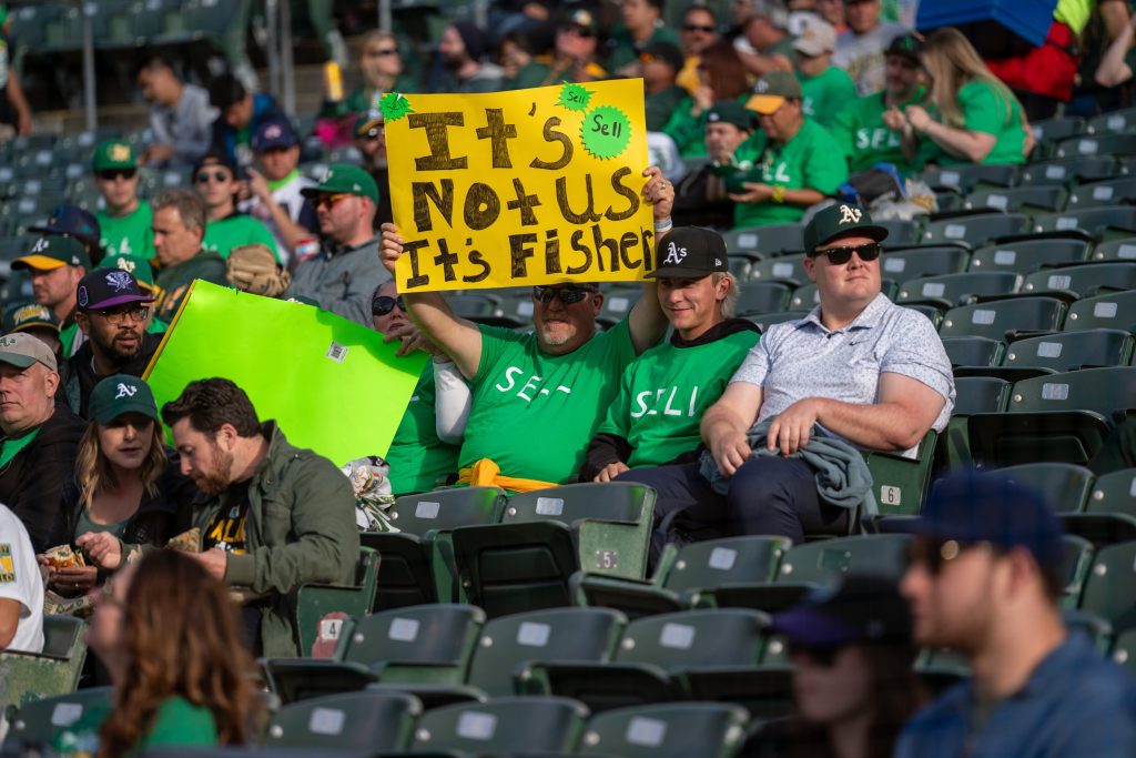 Oakland A's Fans Do Reverse Boycott, Pack Stadium To Chant Sell