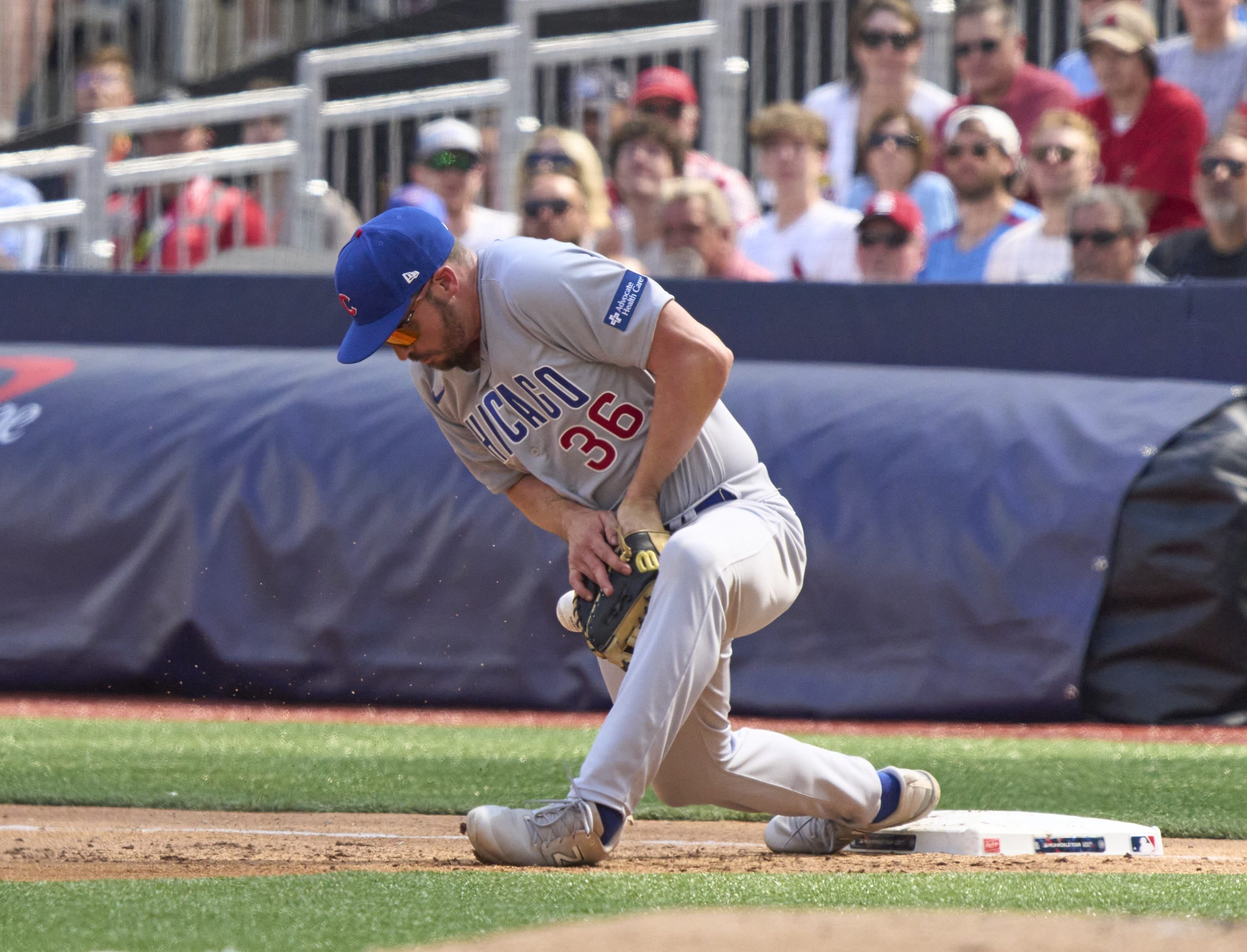 Chicago Cubs' Nick Madrigal against the San Francisco Giants