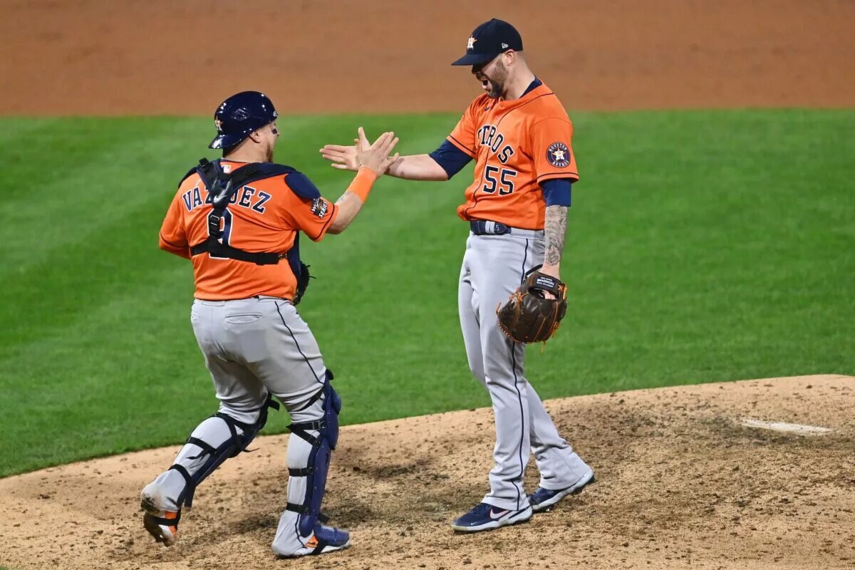Christian Vázquez re-joined the Astros for a second stint this offseason.