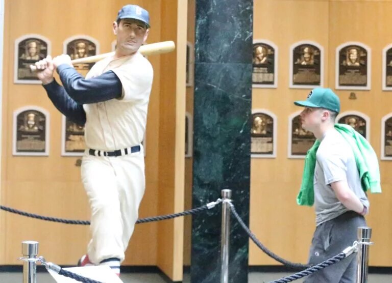Ted Williams is MLB's all-time leader in on-base percentage.