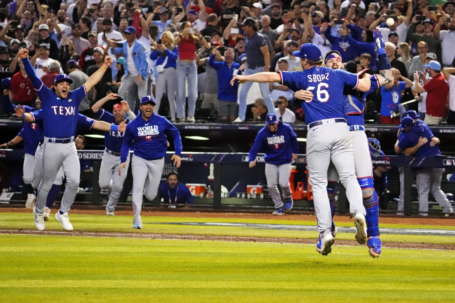 The Texas Rangers Are The World Series Champions