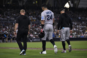 Marlins roster shuffle sends Avisail Garcia to the injured list.