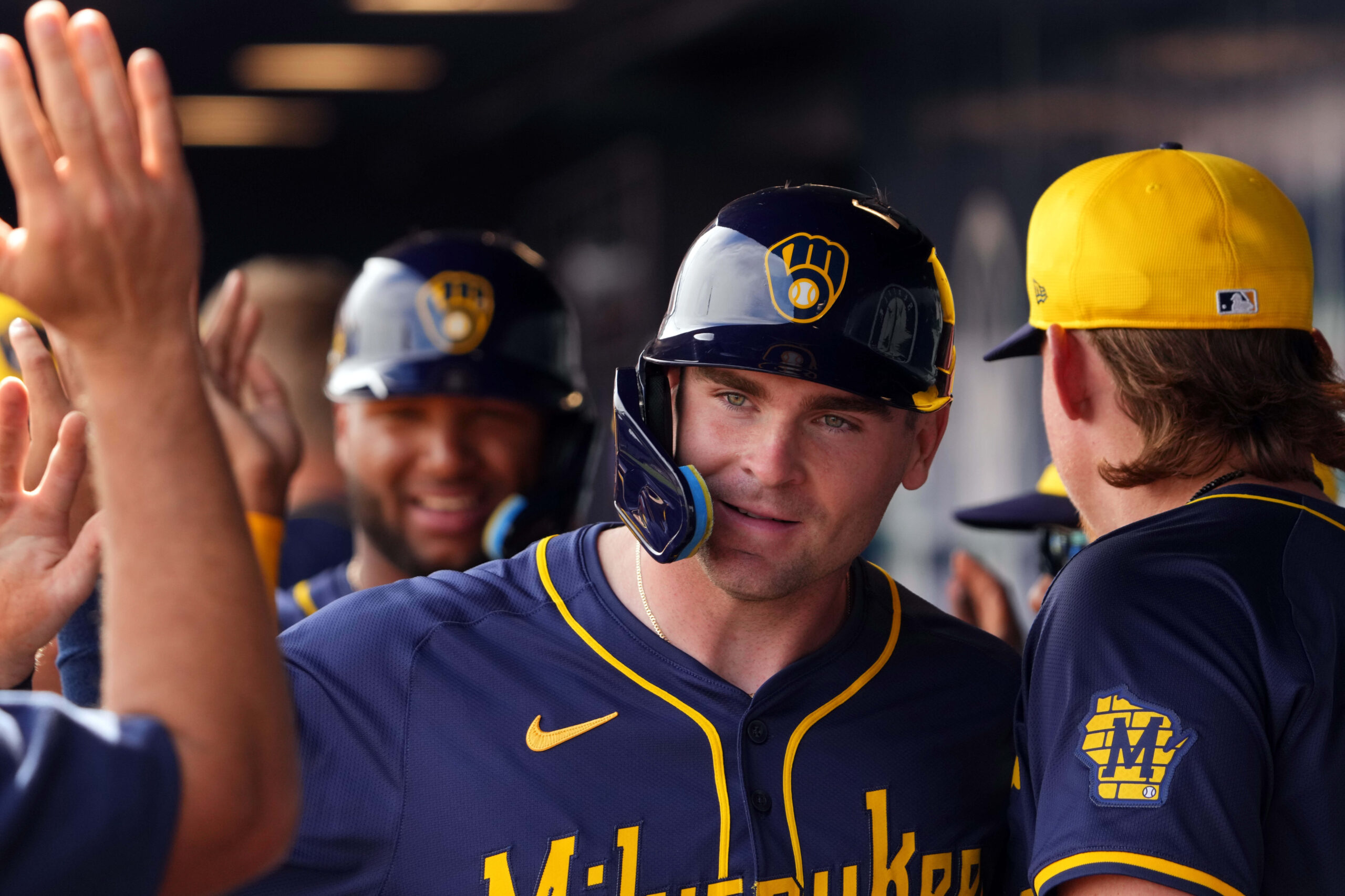 The Milwaukee Brewers are calling up Tyler Black