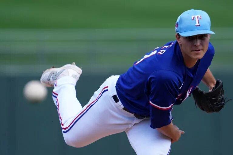 Jack Leiter is pitching like an ace for the Rangers to start the 2026 season.