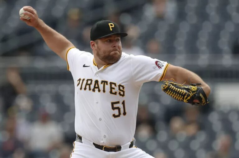 The Yankees acquired David Bednar in deadline day trade with the Pirates.