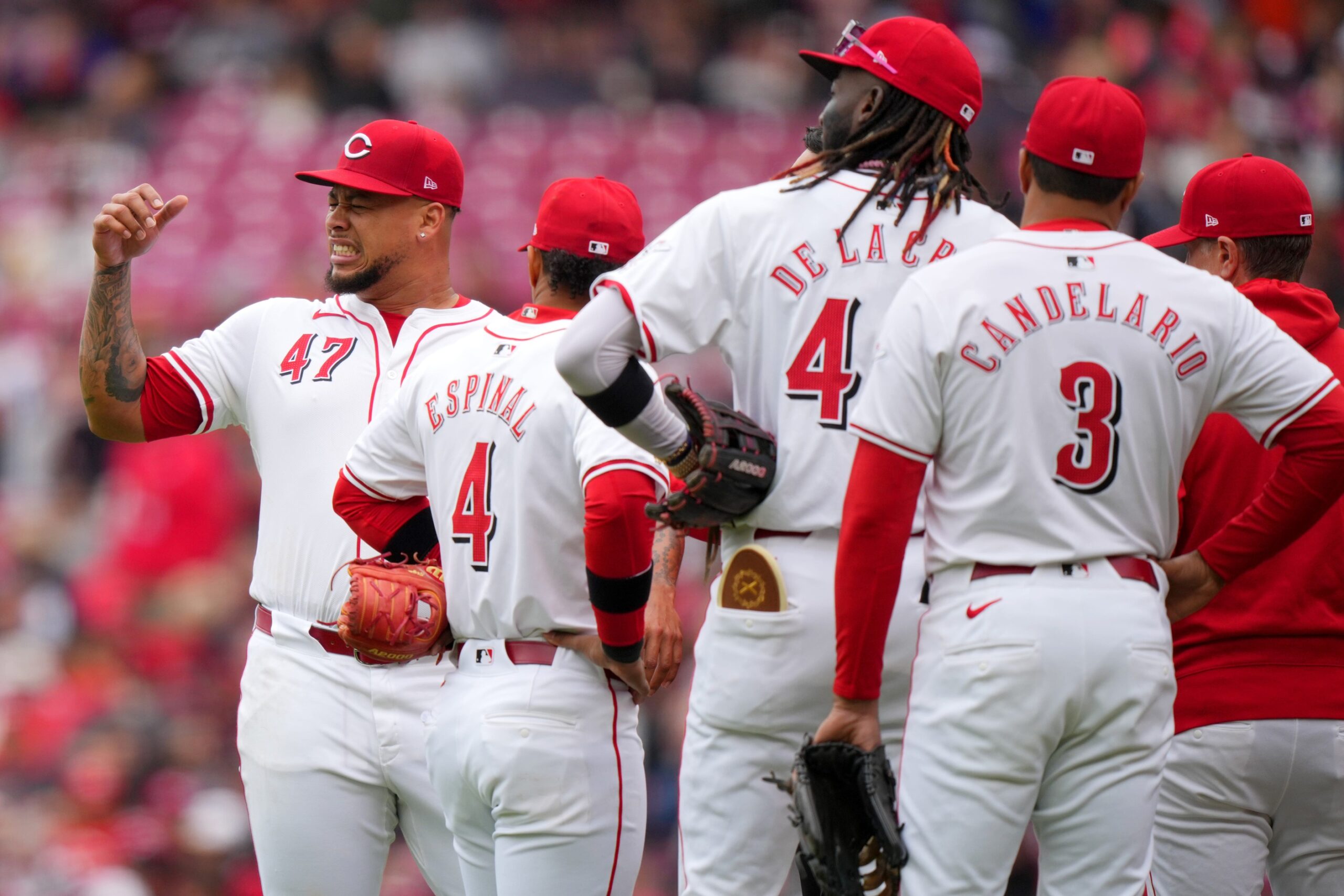 Reds Opening Day Starter Sidelined with Bruised Forearm