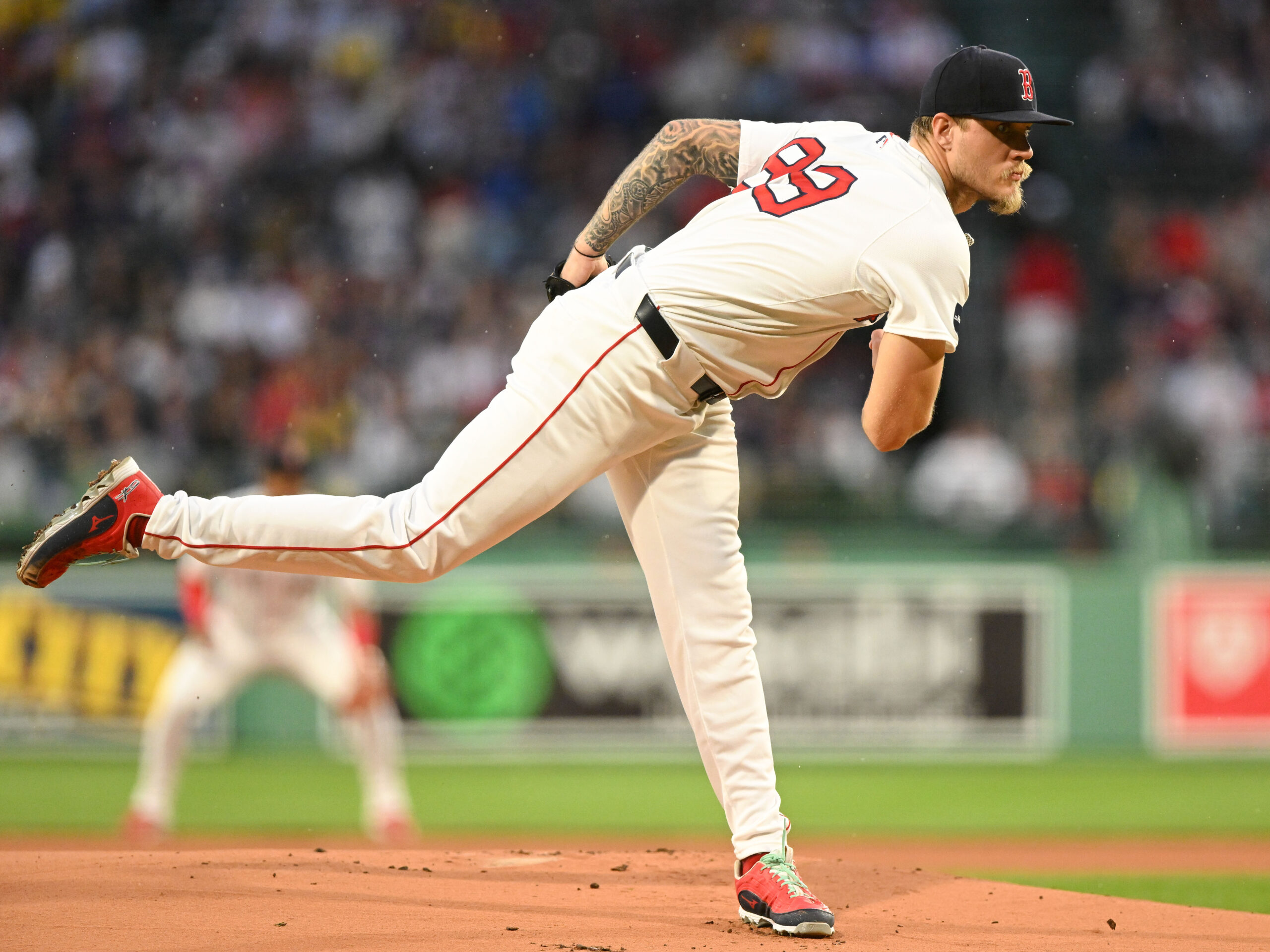 Red Sox Pitcher Joins Elite List With Dominant Sunday Night Baseball Performance
