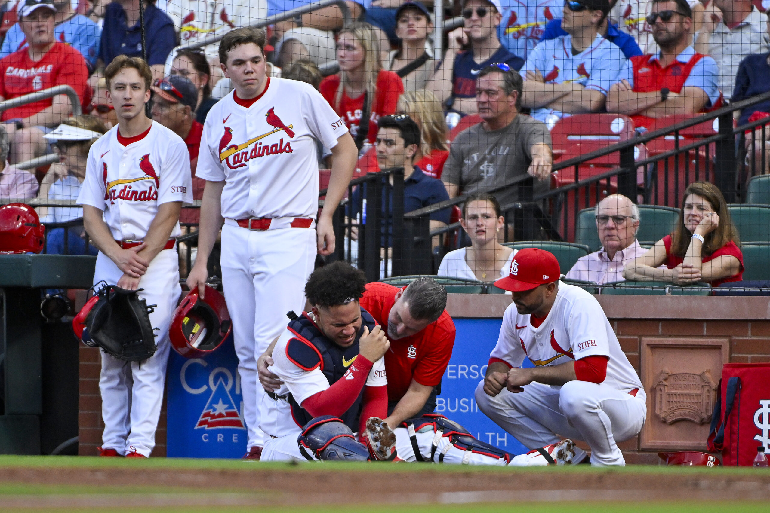 Cardinals To Be Without Most Consistent Hitter After Bat Breaks His Arm