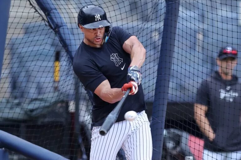 Giancarlo Stanton's hot bat gives the Yankees one potential edge in their series with the Blue Jays.