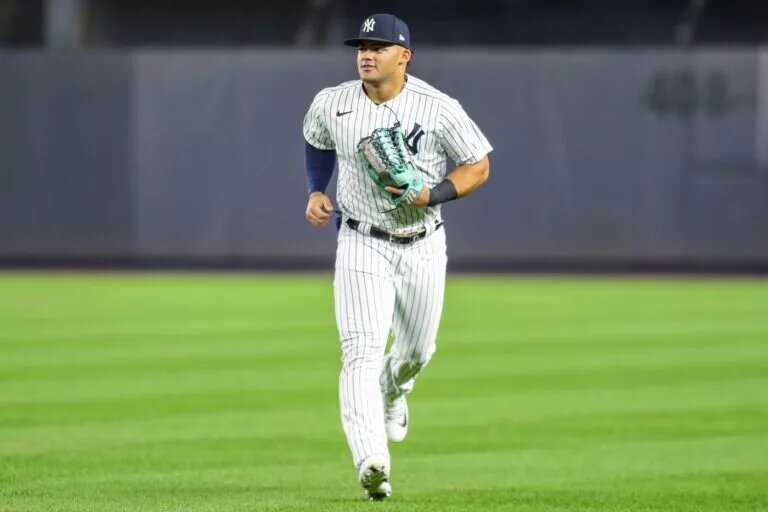 Jasson Domínguez could be crowded out of the Yankees outfield with Trent Grisham coming back.