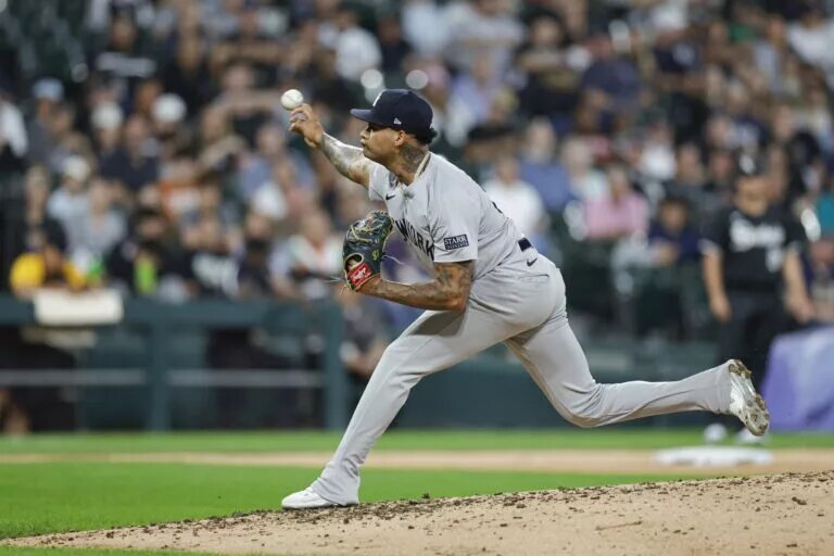 Luis Gil is one contender for the Yankees' fourth rotation spot in the postseason.