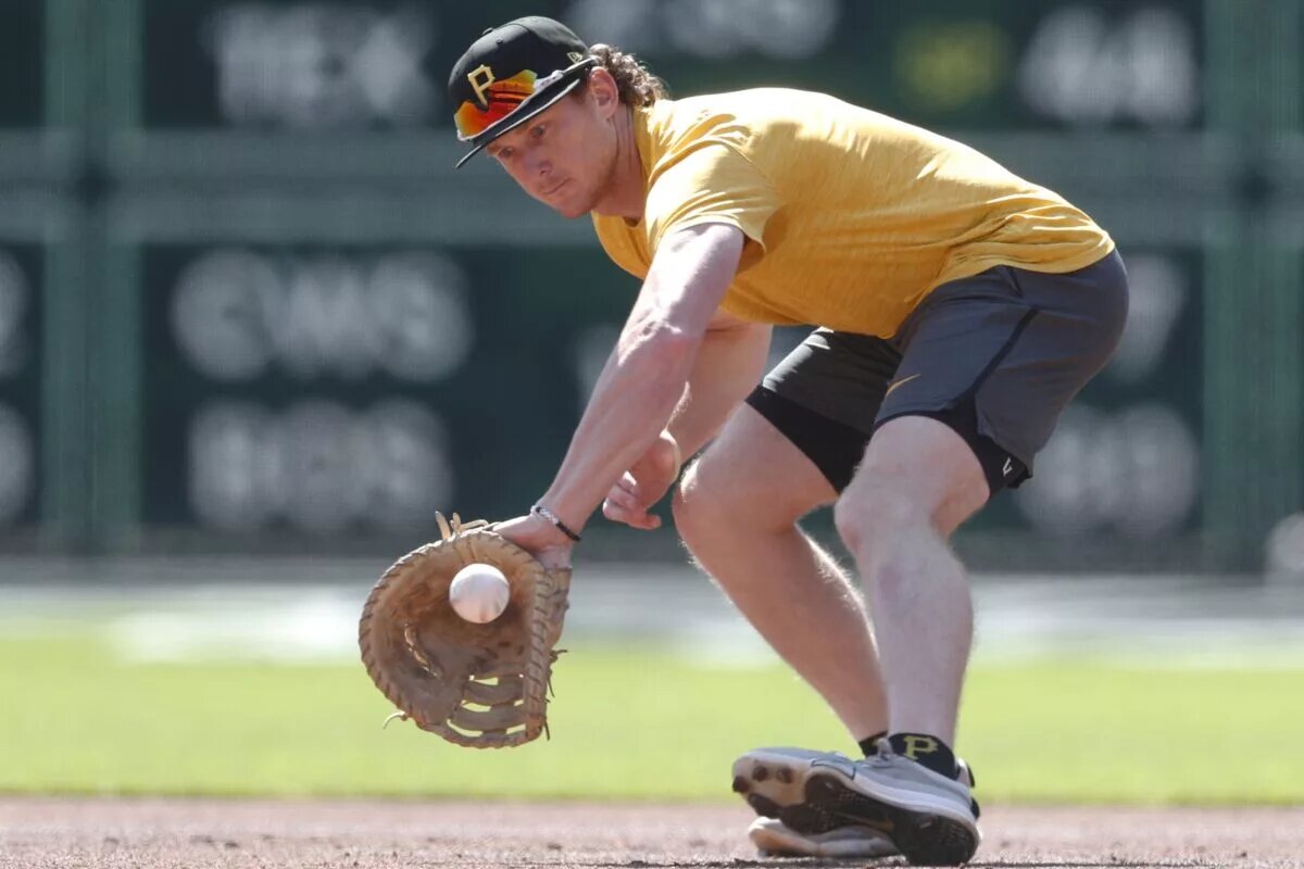 Billy Cook is making a run at the Pirates Opening Day roster with a strong spring training.