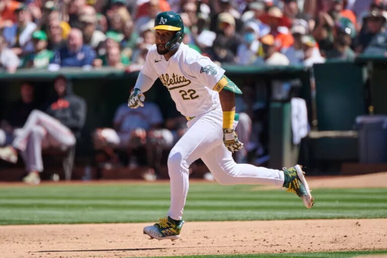 The Athletics traded Miguel Andujar to the Reds on deadline day.