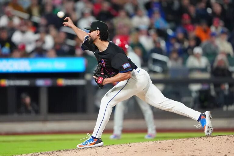 Jorge López will sign a one-year deal with the Nationals ater splitting time between the Mets and Cubs last season.