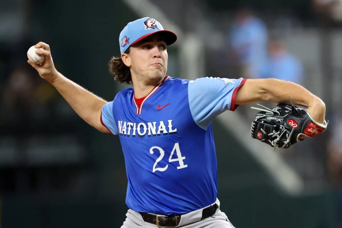 Chase Dollander leads the pack of Rockies pitching prospects worth keeping an eye on this spring as Cactus League action approaches.