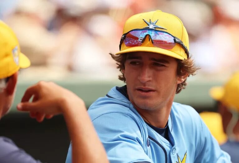 Rays prospect Carson Williams' debut is highyl anticipated, but the team's infield logjam heading into spring training could complicate things.
