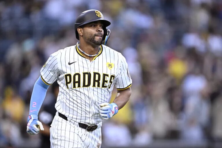 Xander Bogaerts hit leadoff in a new-look Padres lineup to begin spring training.