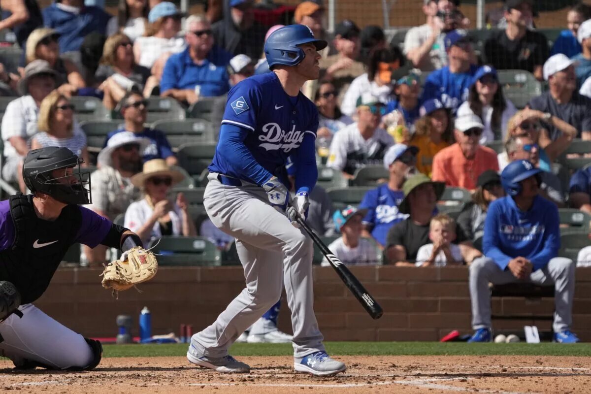 Dave Roberts says Freddie Freeman should be good to go on Opening Day.