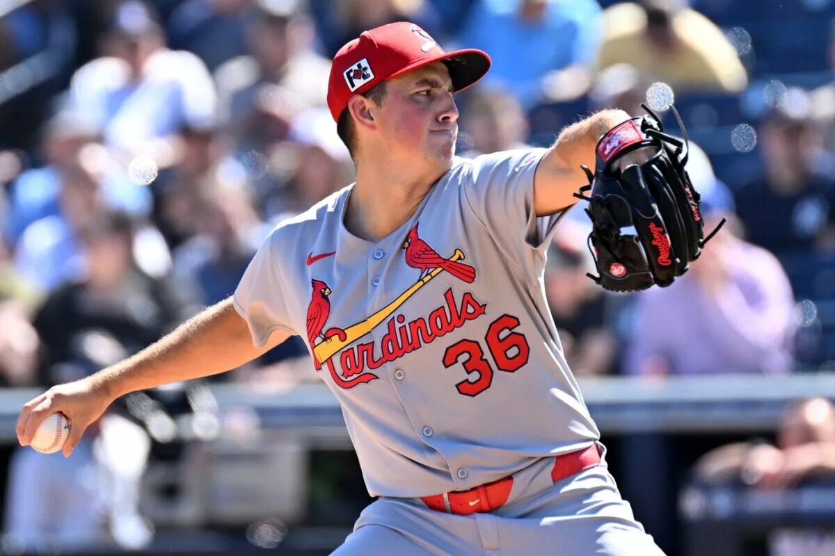 Michael McGreevy is hoping to join the Cardinals rotation with a strong spring.