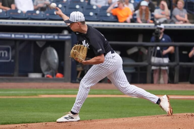 Will Warren may be asked to move from the Yankees bullpen into a starter role in Gerrit Cole's absence.