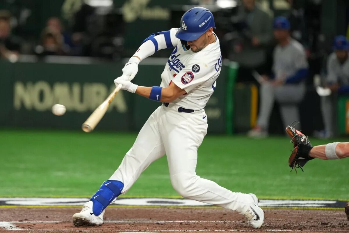 Michael Conforto generating steady production out of left field would be a pleasant surprise for.the Dodgers this season.