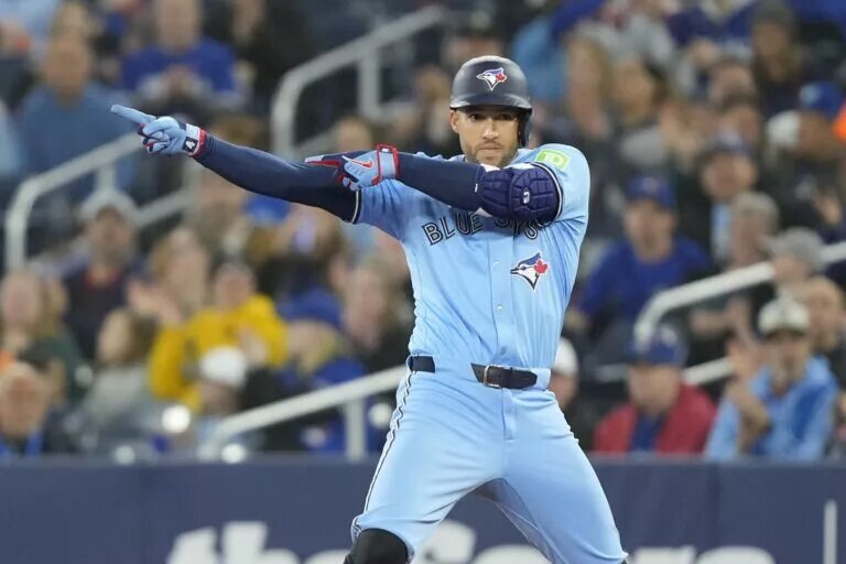 George Springer is hoping for a better output on offense this season.