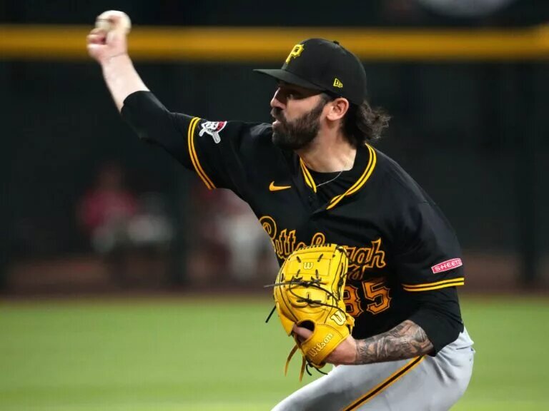 The Pirates placed reliever Colin Holderman (knee sprain) on the IL on Sunday.