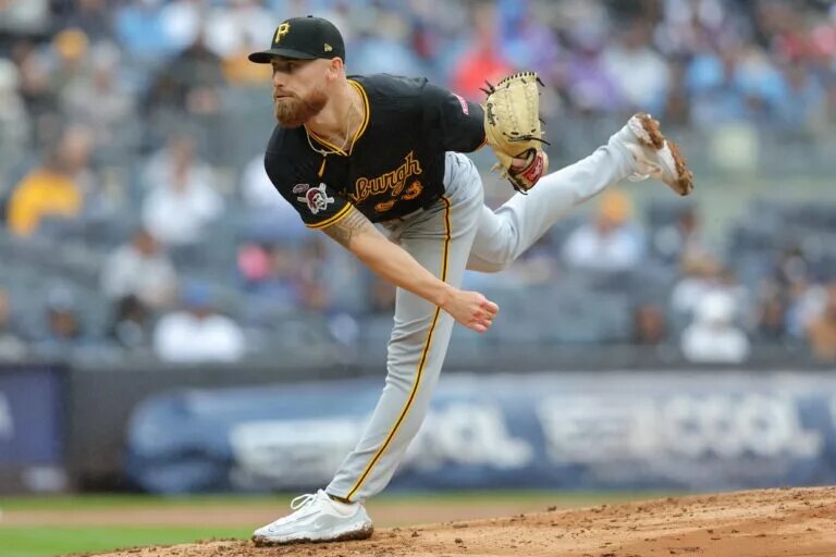 The Astros newest starting pitcher is Mike Burrows, acquired from the Pirates in a three-team trade.