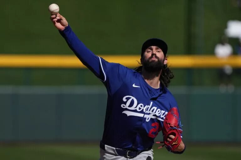 Tony Gonsolin will miss the rest of the season after undergoing elbow surgery.