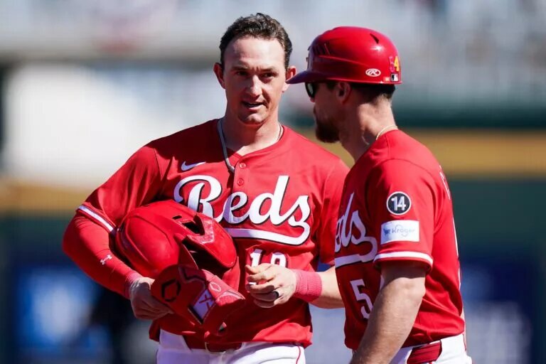 Austin Hays should be moved out of the Reds' cleanup spot amid a months-long slump.