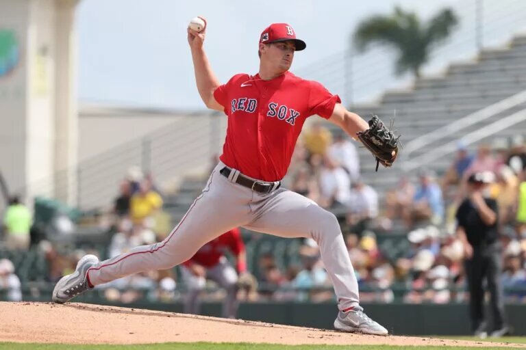 The Red Sox announced Monday that they traded pitcher Quinn Priester to the Brewers.
