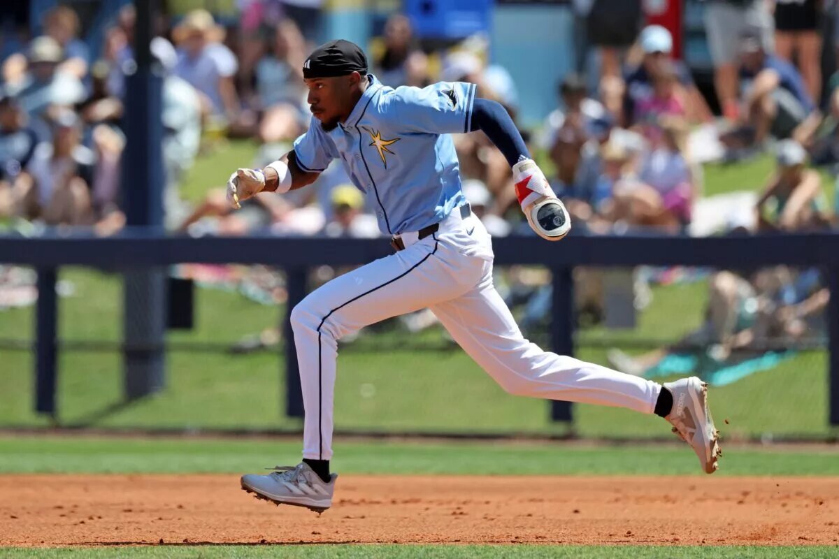 The Rays are set to call up prospect Chandler Simpson, dubbed the "fastest man in baseball."