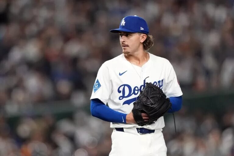 Justin Wrobleski is one candidate to be the Dodgers' sixth starter in 2026.