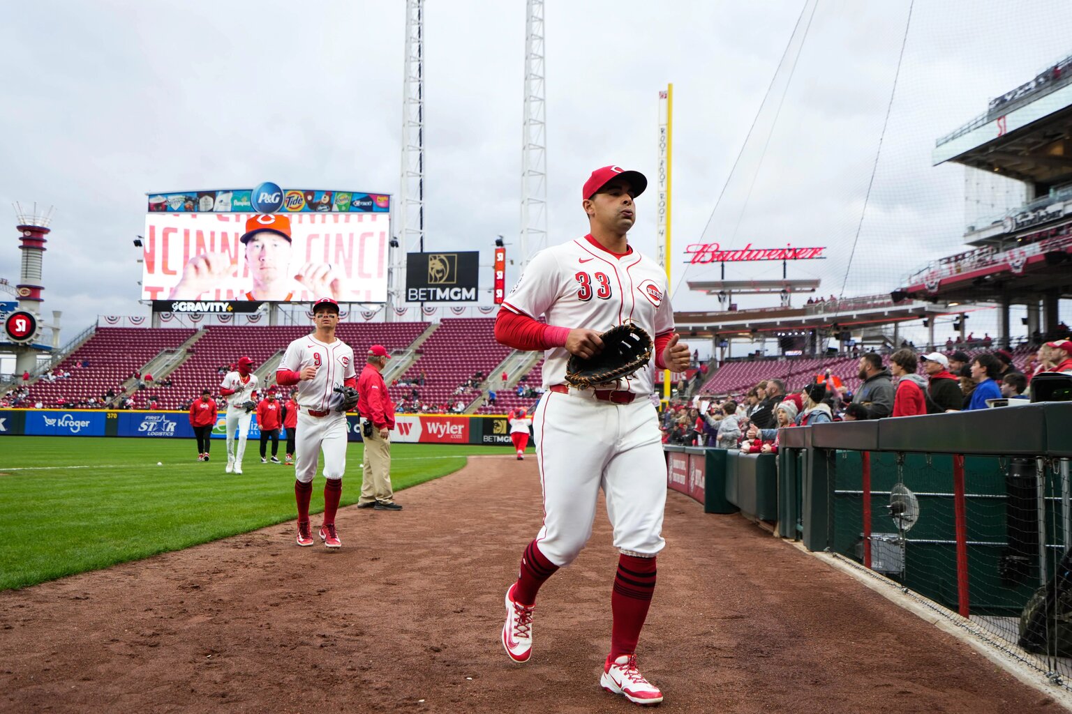 Cincinnati Reds Bottom Barrel Outfield Production