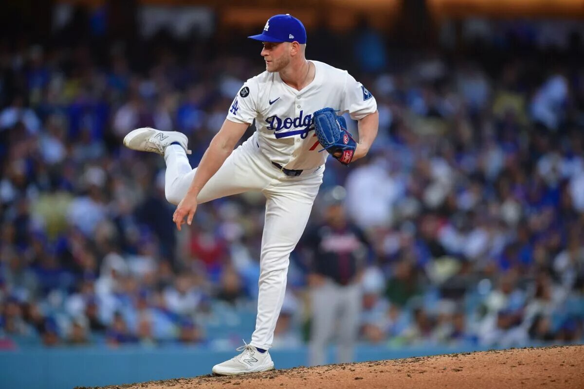 Ben Casparius has stepped up out of the Dodgers bullpen amind several injuries to the pitching staff.