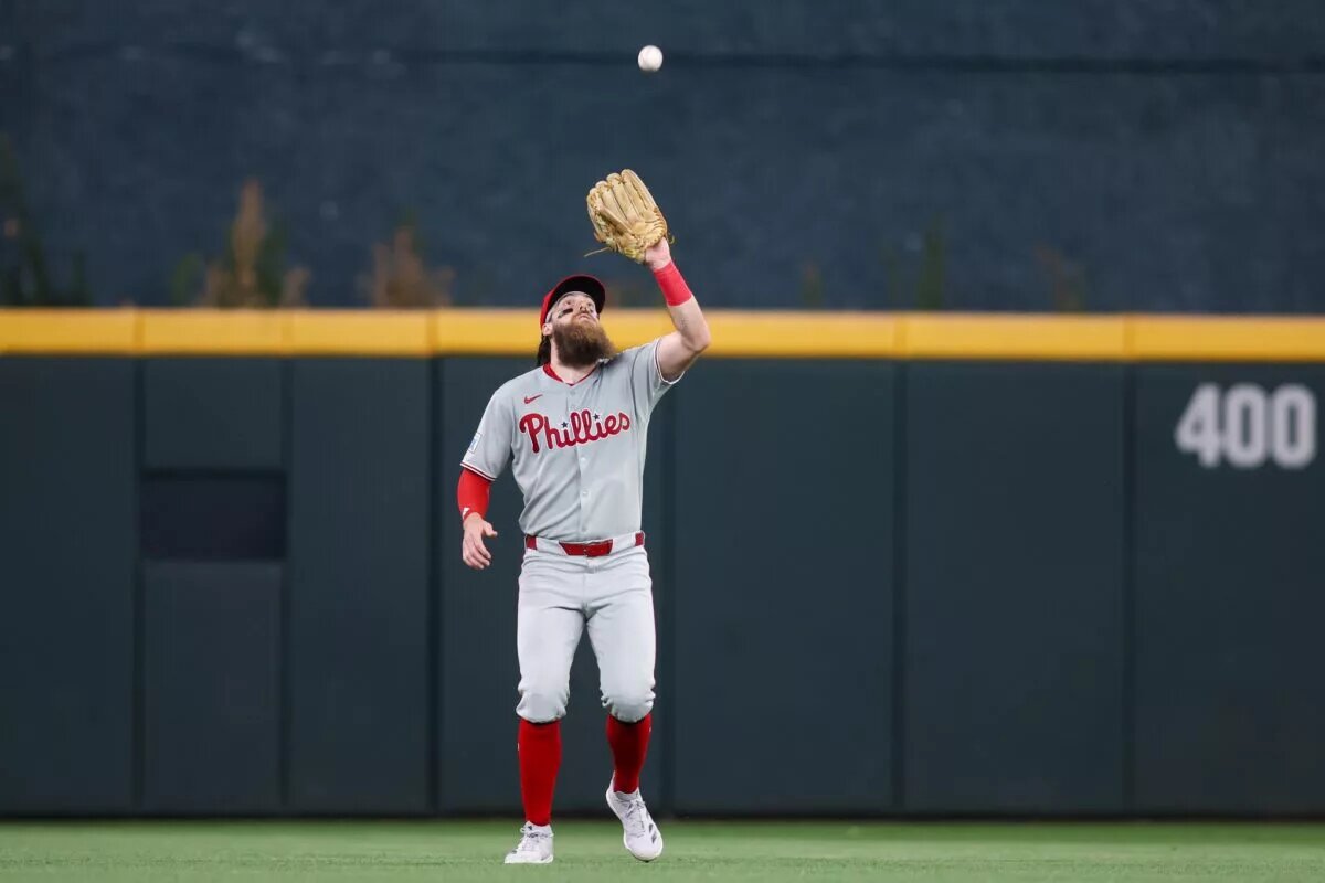 On Sunday, the Phillies placed Brandon Marsh on the 10-day injured list with a hamstring strain.