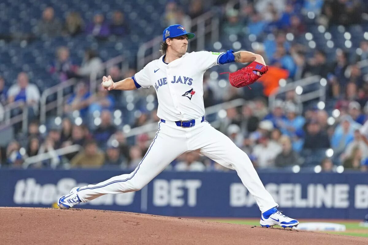 Kevin Gausman is using his fastball to get off to a better start than he had last season.