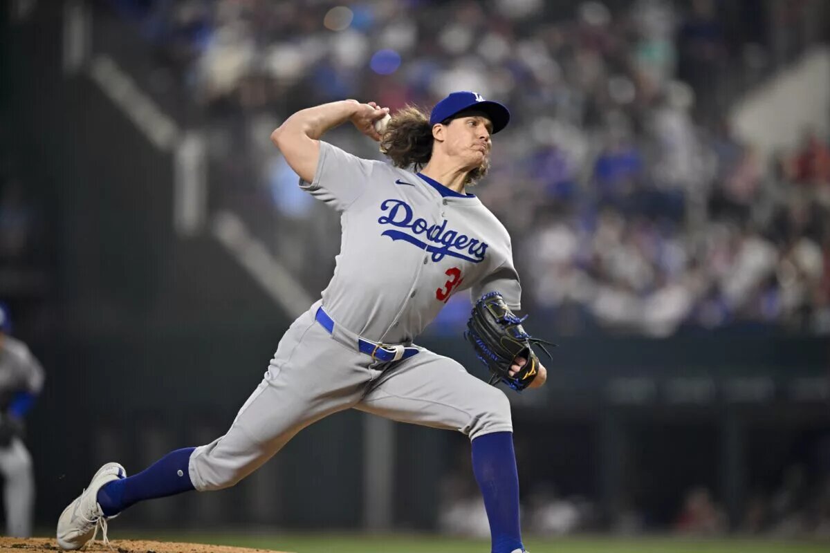 Tyler Glasnow is hitting the IL for the Dodgers yet again with a right shoulder injury.