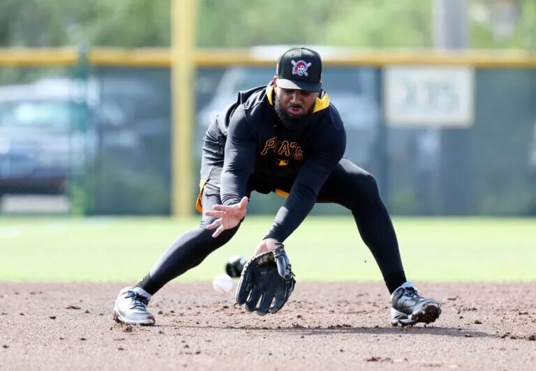 The Pirates waived Liover Peguero (pictured) and Ji Hwan Bae on Tuesday, according to reports.
