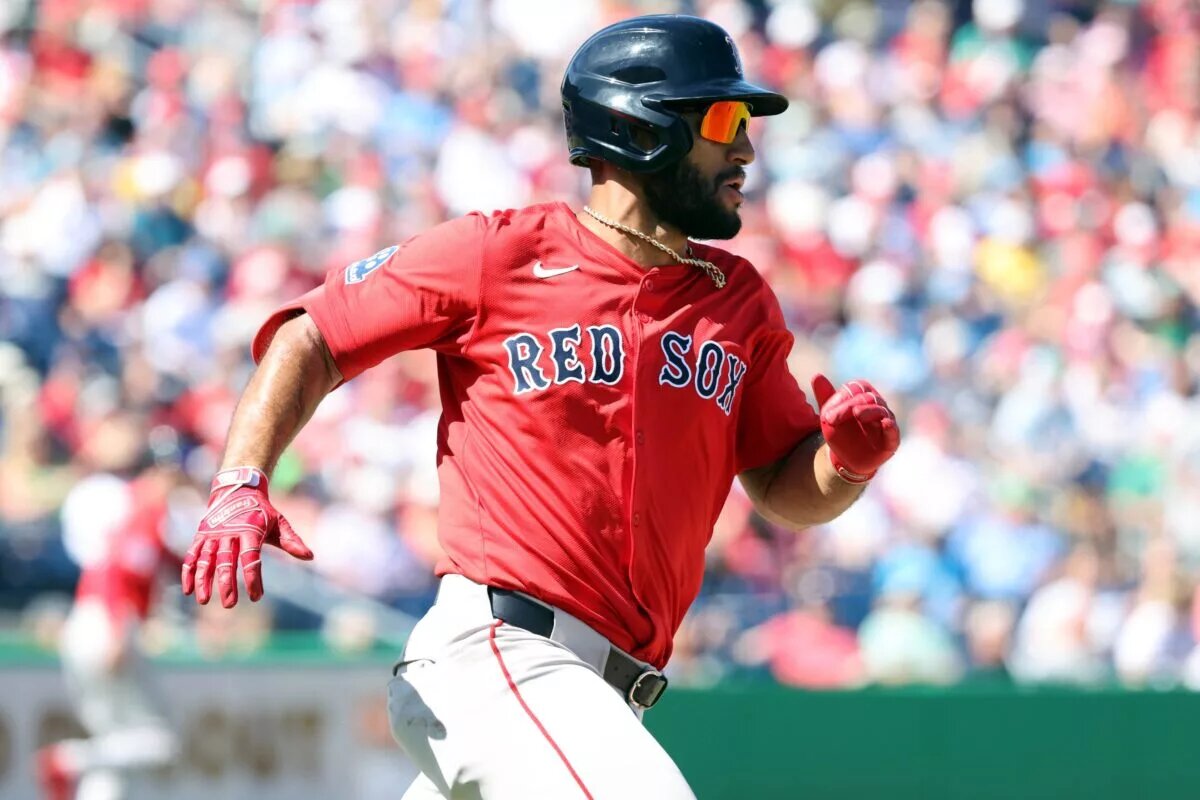 Abraham Toro has played a steady first base for the Red Sox since Triston Casas got hurt.
