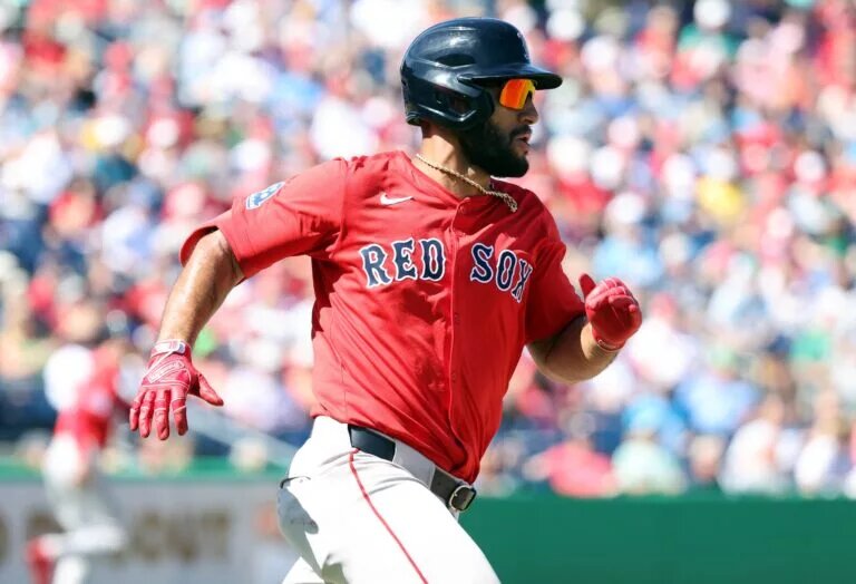 Abraham Toro has played a steady first base for the Red Sox since Triston Casas got hurt.