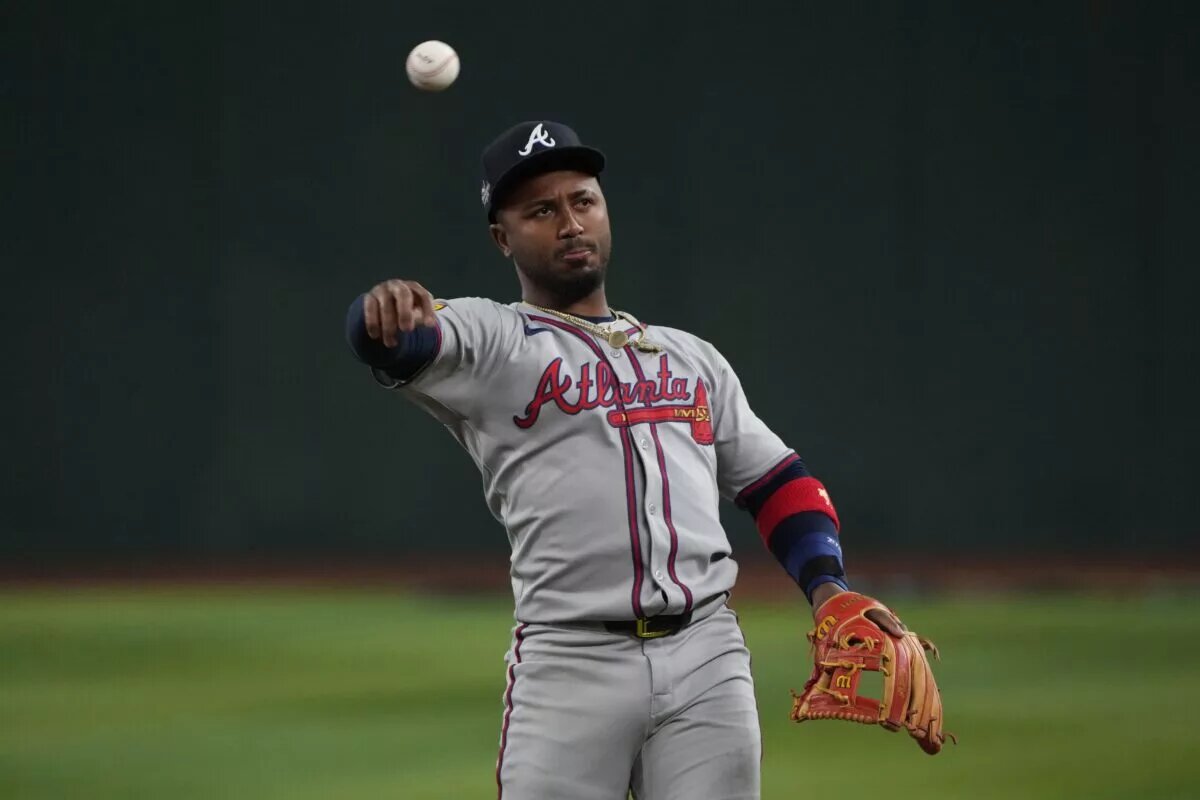 Ozzie Albies' early struggles are part of the reason behind the slow start by the Braves this season