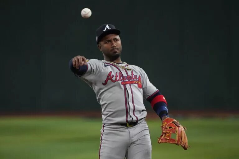 Ozzie Albies' early struggles are part of the reason behind the slow start by the Braves this season