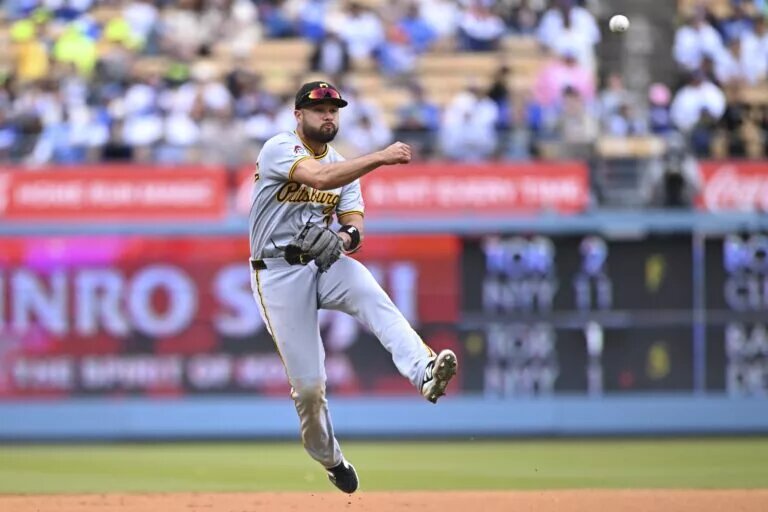 The Pirates placed infielder Isiah Kiner-Falefa on the injured list on Saturday.