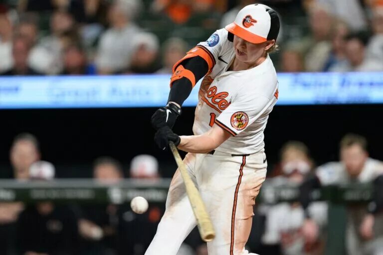 The Orioles offense has struggled all year, particularly outfielders such as Heston Kjerstad.
